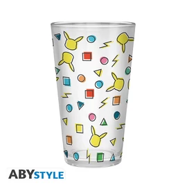 POKEMON - Nagy Pohár - 400ml - Pikachu pattern