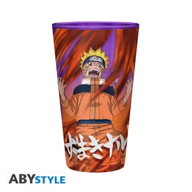 NARUTO - Nagy Pohár - 400ml - Naruto &amp; Sasuke