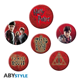 HARRY POTTER - Kitűző Csomag - Icon Csomag