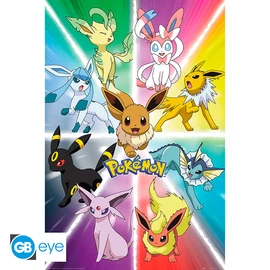 POKEMON - Poszter Maxi 91.5x61 FSC Mix - Eevee Evolution