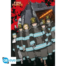 FIRE FORCE - Poszter Maxi 91.5x61 - Key art S1 Company 8