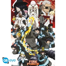 FIRE FORCE - Poszter Maxi 91.5x61 - Key art season 2