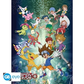 DIGIMON - Poszter Chibi 52x38 - Digi-World