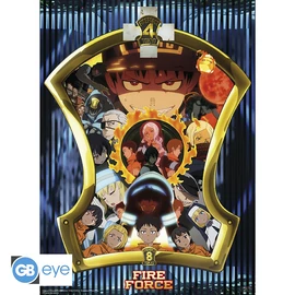 FIRE FORCE - Poszter Chibi 52x38 - Special Fire Forces