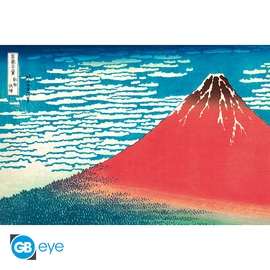 HOKUSAI - Poszter Maxi 91.5x61 - Red Fuji