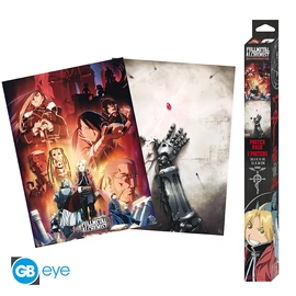 FULLMETAL ALCHEMIST - Szett 2 Poszterek Chibi 52x38 - Series 1