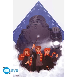 HARRY POTTER - Poszter Maxi 91.5x61 - Hagrid - Warner 100th