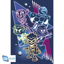TEEN TITANS - Poszter Maxi 91.5x61 - Neon Titans