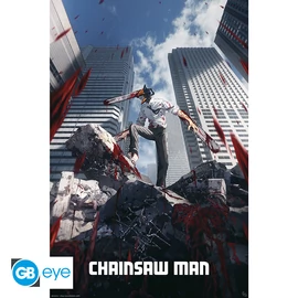 CHAINSAW MAN - Poszter Maxi 91.5x61 FSC MIX - Key visual