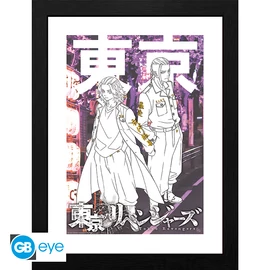 TOKYO REVENGERS - Keretezett nyomat "Mikey & Draken" (30x40)
