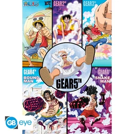 ONE PIECE - Poszter Maxi 91.5x61 -  Gears history
