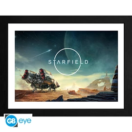 STARFIELD - Keretezett nyomat "Landing" (30x40)