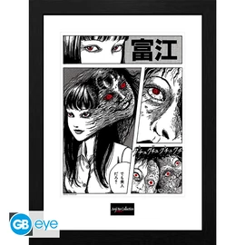 JUNJI ITO - Keretezett nyomat "Tomie" (30x40)