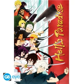 HELL'S PARADISE - Poszter Maxi 91.5x61 - Key art season 1