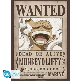ONE PIECE - Poszter Chibi 52x38 - Wanted Luffy Wano