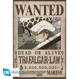 ONE PIECE - Poszter Chibi 52x38 - Wanted Law Wano