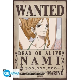 ONE PIECE - Poszter Chibi 52x38 - Wanted Nami Wano