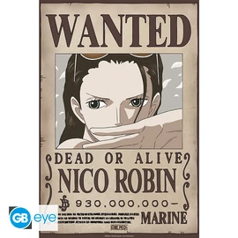 ONE PIECE - Poszter Chibi 52x38 - Wanted Nico Robin Wano