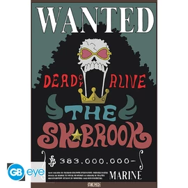 ONE PIECE - Poszter Chibi 52x38 - Wanted Brook Wano