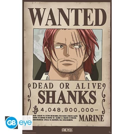 ONE PIECE - Poszter Maxi 91.5x61 - Wanted Shanks Wano