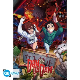 DAN DA DAN - Poszter Maxi 91.5x61 FSC MIX - Key art Momo & Okarun