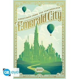 WICKED - Poszter Maxi 91.5x61 - Emerald City