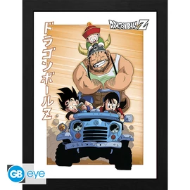 DRAGON BALL - Keretezett nyomat FSC MIX "Family Road Trip" (30x40)
