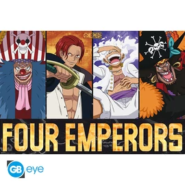 ONE PIECE - Poszter Maxi 91.5x61 FSC MIX - The Four Emperors