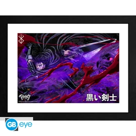 BERSERK - Keretezett nyomat FSC MIX "Guts" (30x40)