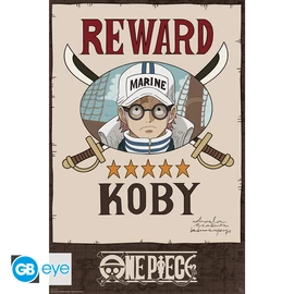 ONE PIECE - Poszter Maxi 91.5x61 FSC MIX - Wanted Koby Cross Guild