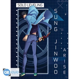 SOLO LEVELING - Poszter Chibi 52x38 - Jinwoo Arise