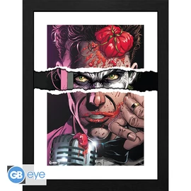 DC COMICS - Keretezett nyomat "The Joker" (30x40)