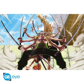 ONE PIECE - Poszter Maxi 91.5x61 FSC MIX - Zoro vs Kaku