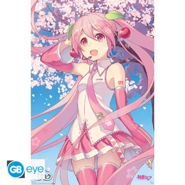 HATSUNE MIKU - Poszter Maxi 91.5x61 FSC MIX - Cherry Blossom