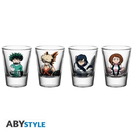 MY HERO ACADEMIA - Szett of 4 shooters - "Heroes"