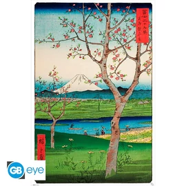 HIROSHIGE - Poszter Maxi 91.5x61 FSC MIX - The Outskirts of Koshigaya