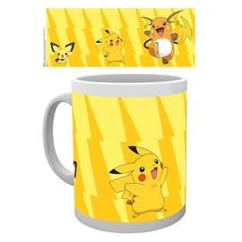 POKEMON - Bögre - 320 ml - Pikachu Evolve