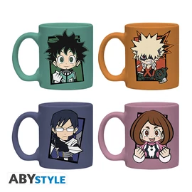MY HERO ACADEMIA - Szett 4 espresso mugs - Chibi  DT