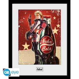 FALLOUT - Keretezett nyomat "Nuka Cola" (30x40)