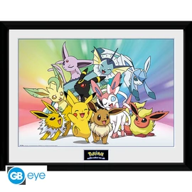 POKEMON - Keretezett nyomat "Eevee" (30x40)
