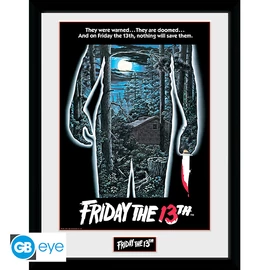 FRIDAY THE 13TH - Keretezett nyomat "Movie" (30x40)