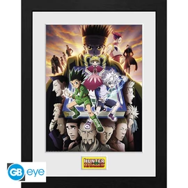HUNTER X HUNTER - Keretezett nyomat "Key Art Book" (30x40)