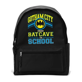 Batman - Hátizsák - "BATCAVE TO SCHOOL"