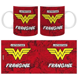 Wonder Woman - Bögre - 320ml - L'AUTHENTIQUE "W" FRANGINE