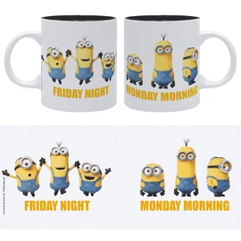 MINIONS - Bögre - 320ml - Friday vs Monday