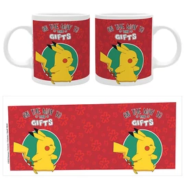 POKEMON - Bögre - 320ml - "ON THE WAY TO THE GIFTS"