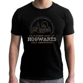 Harry Potter - Man Black Póló - CHRISTMAS