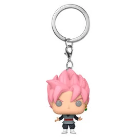 Pocket Funko POP kulcstartó Dragon Ball Super - Super Saiyan Rose Goku Black