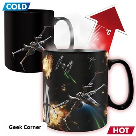 Star Wars Csillagok háborúja Space Battle hőre változó bögre 460 ml