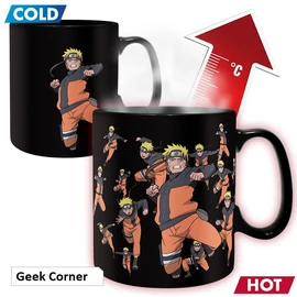 Naruto Shippuden hőre változó bögre 460 ml